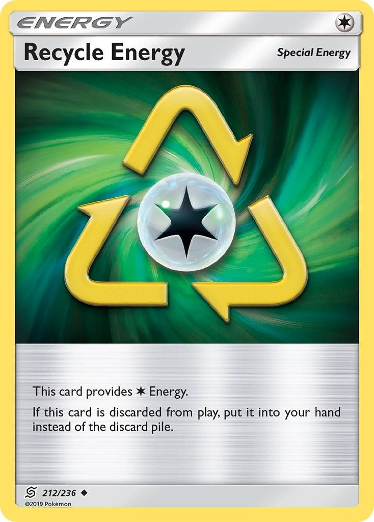 Image for Recycle Energy (212/236) (SM - Unified Minds) (SM11) - Pokemon