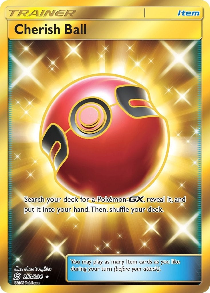 Image for Cherish Ball (Secret) (250/236) (SM - Unified Minds) (SM11) - Pokemon