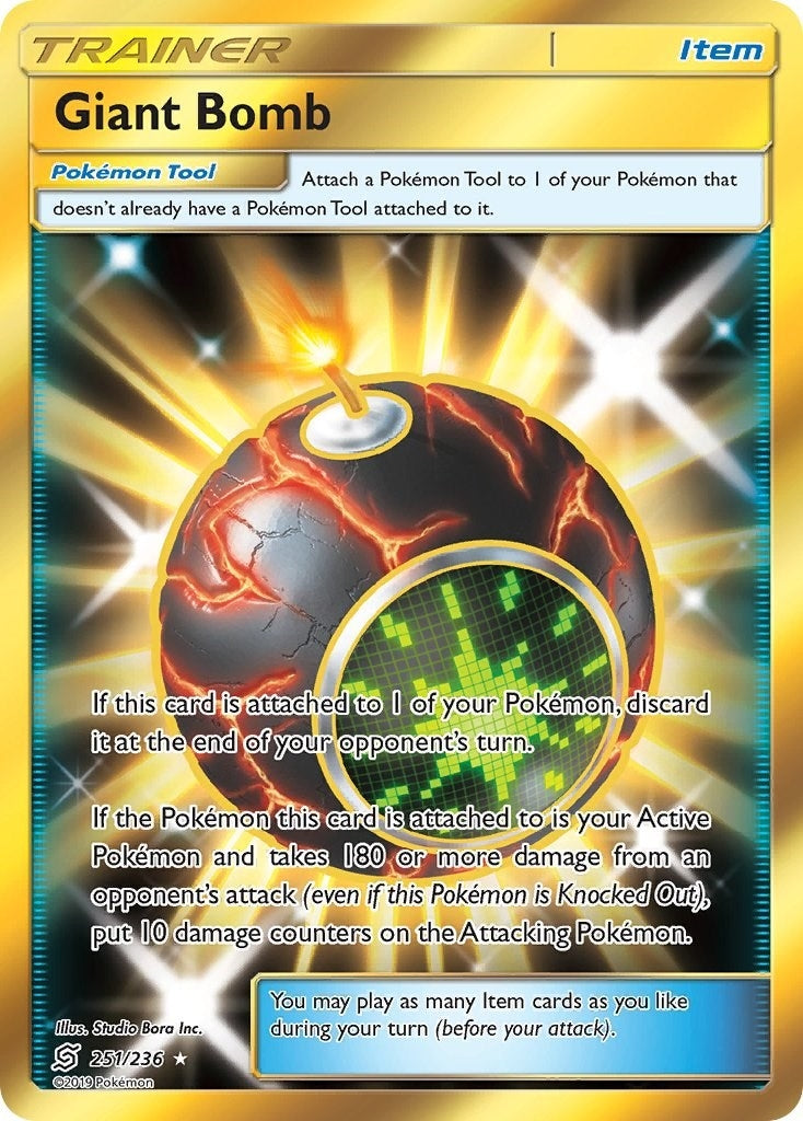 Image for Giant Bomb (Secret) (251/236) (SM - Unified Minds) (SM11) - Pokemon