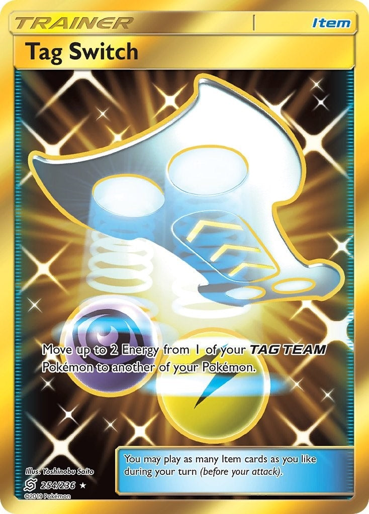 Image for Tag Switch (Secret) (254/236) (SM - Unified Minds) (SM11) - Pokemon