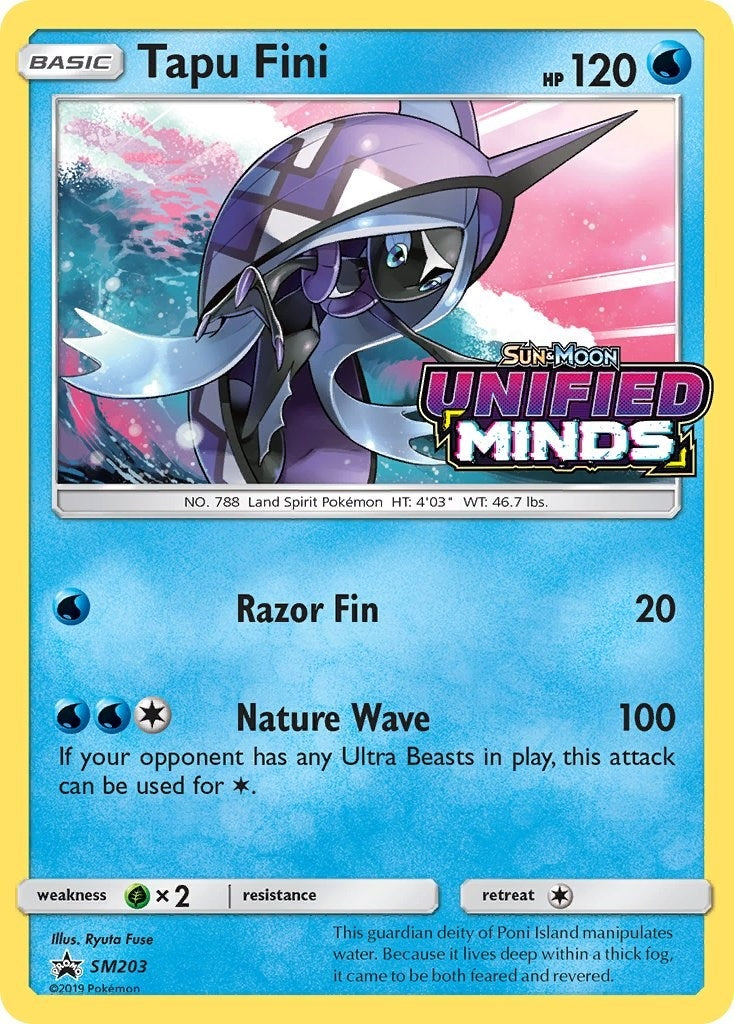 Image for Tapu Fini - SM203 (Prerelease) (SM203) (SM Promos) (SMP) - Pokemon