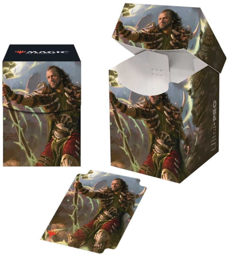Image for Commander 2019 PRO-100+ Deck Box V4 - Ghired, Conclave Exile - Deck Boxes