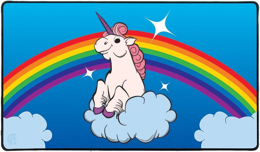 Image for Rubber Playmat - Rainbow Unicorn - Playmats