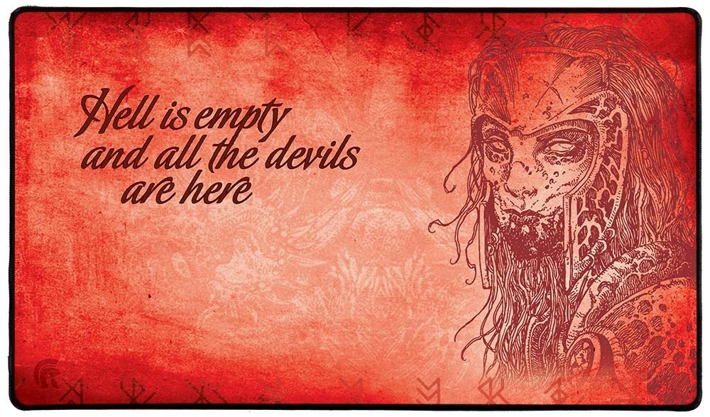 Image for Rubber Playmat - Hell is Empty - Playmats