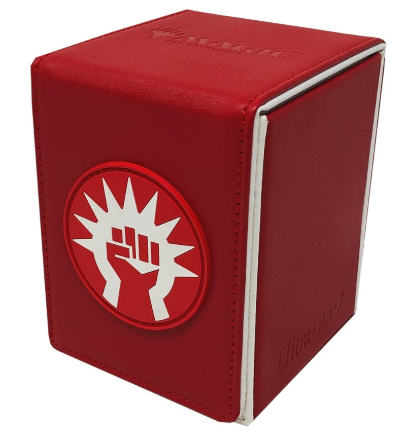 Image for Magic: The Gathering - Guilds of Ravnica Alcove Flip Box - Boros - Deck Boxes
