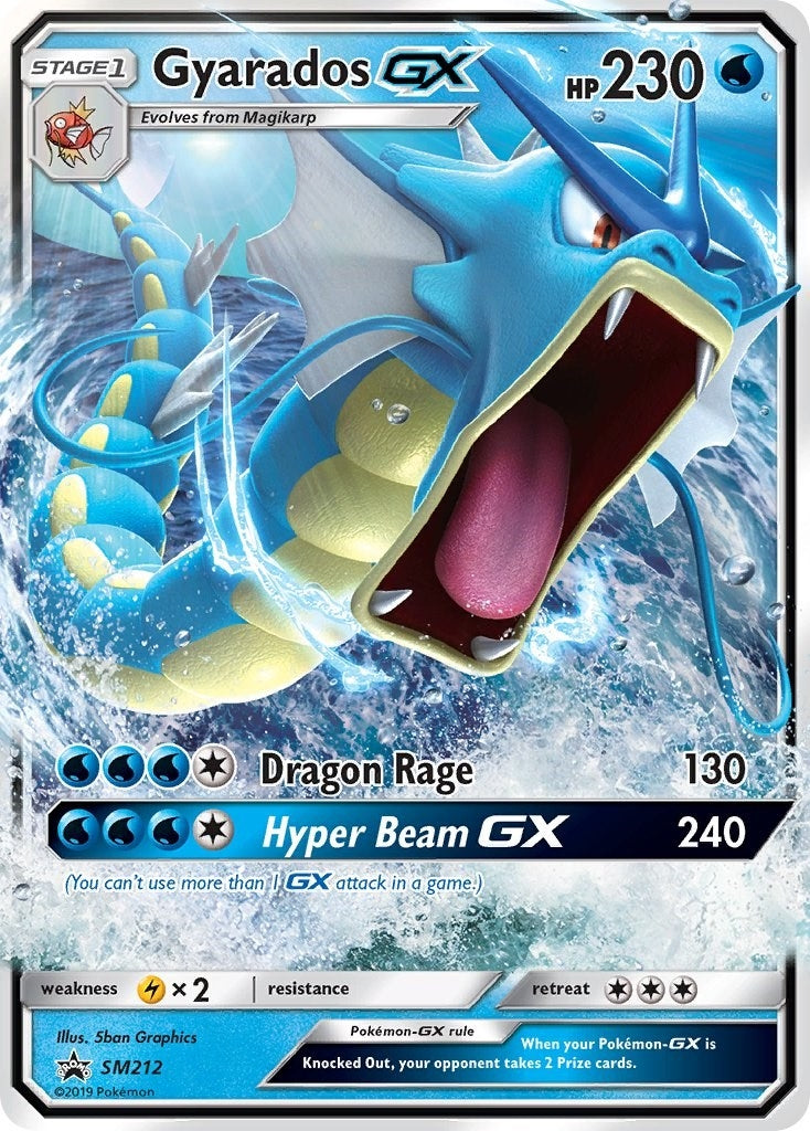 Image for Gyarados GX - SM212 (SM212) (SM Promos) (SMP) - Pokemon