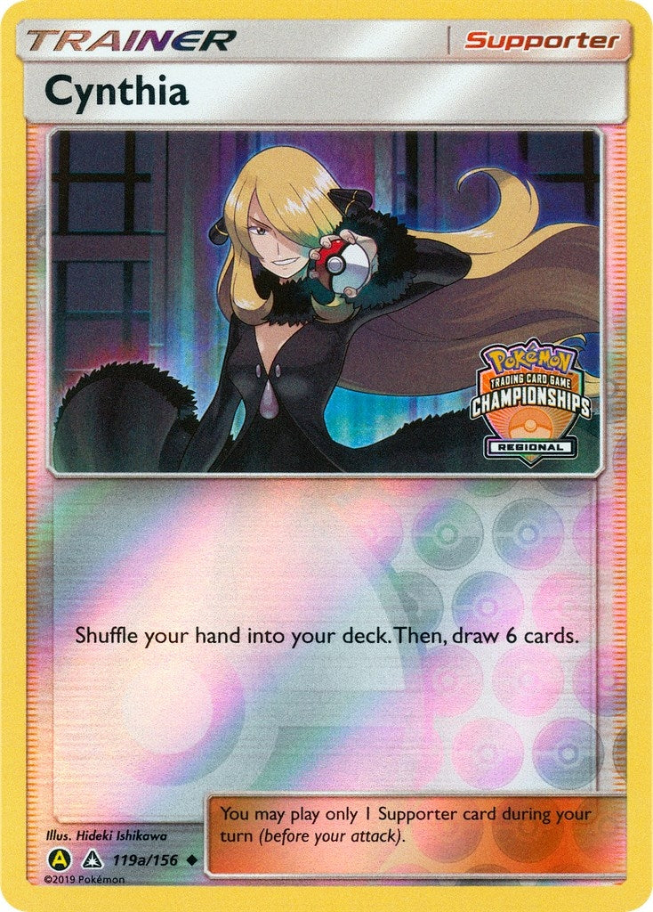 Image for Cynthia - 119a/156 (Regional Championships) (119a/156) (League & Championship Cards) (PR) - Pokemon