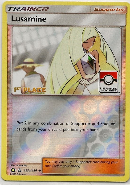 Image for Lusamine - 153a/156 (League Challenge) [1st Place] (153a/156) (League & Championship Cards) (PR) - Pokemon