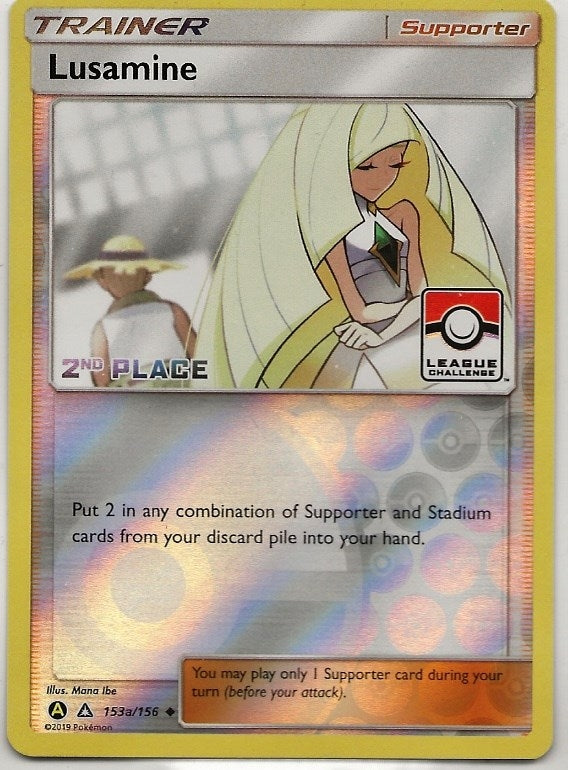 Image for Lusamine - 153a/156 (League Challenge) [2nd Place] (153a/156) (League & Championship Cards) (PR) - Pokemon