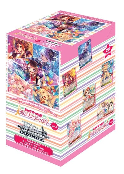 Image for BanG Dream! Girls Band Party! Vol.2 Booster Box - Weiss Schwarz
