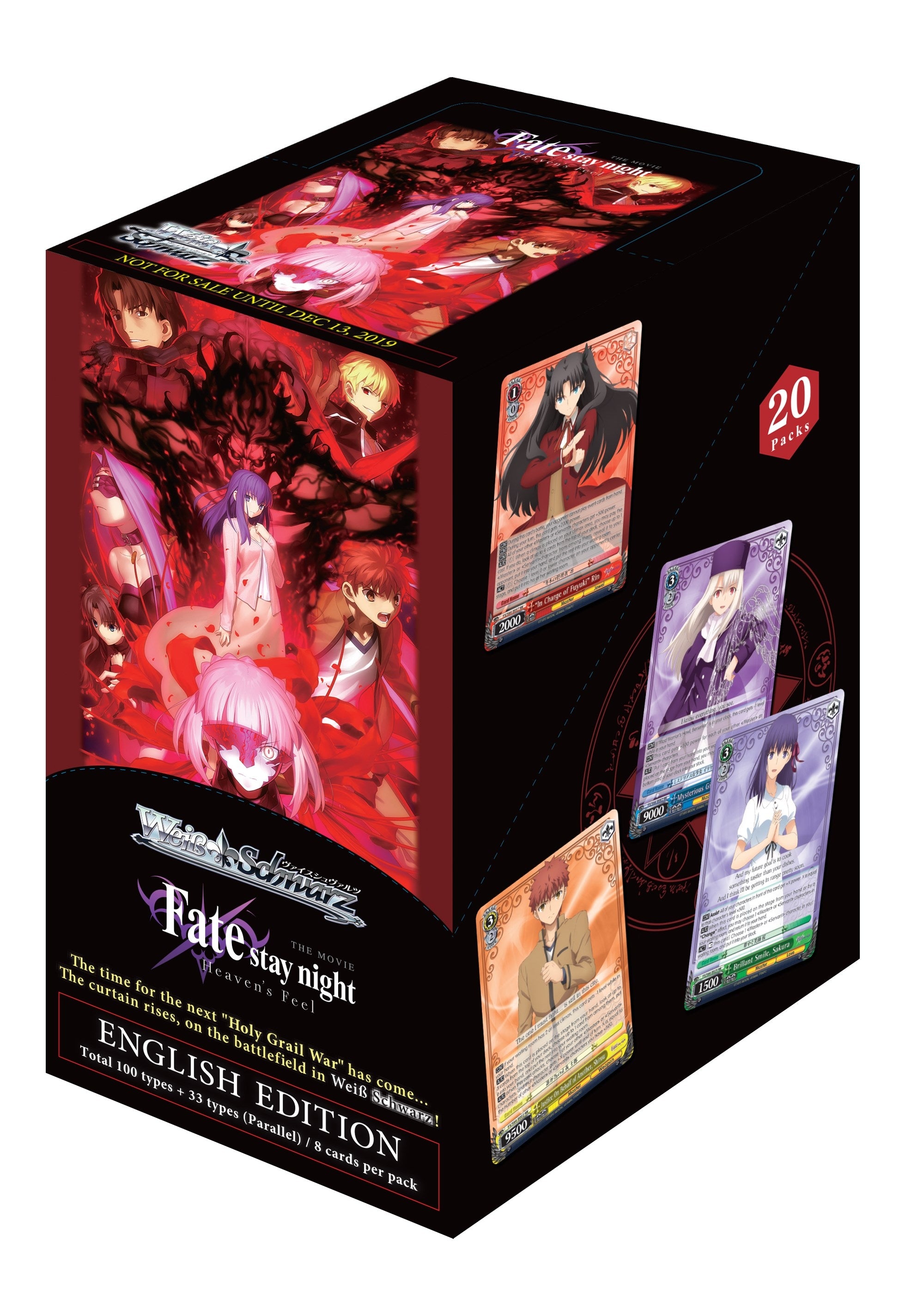 Image for Fate/stay night [Heaven's Feel] Booster Box - Weiss Schwarz