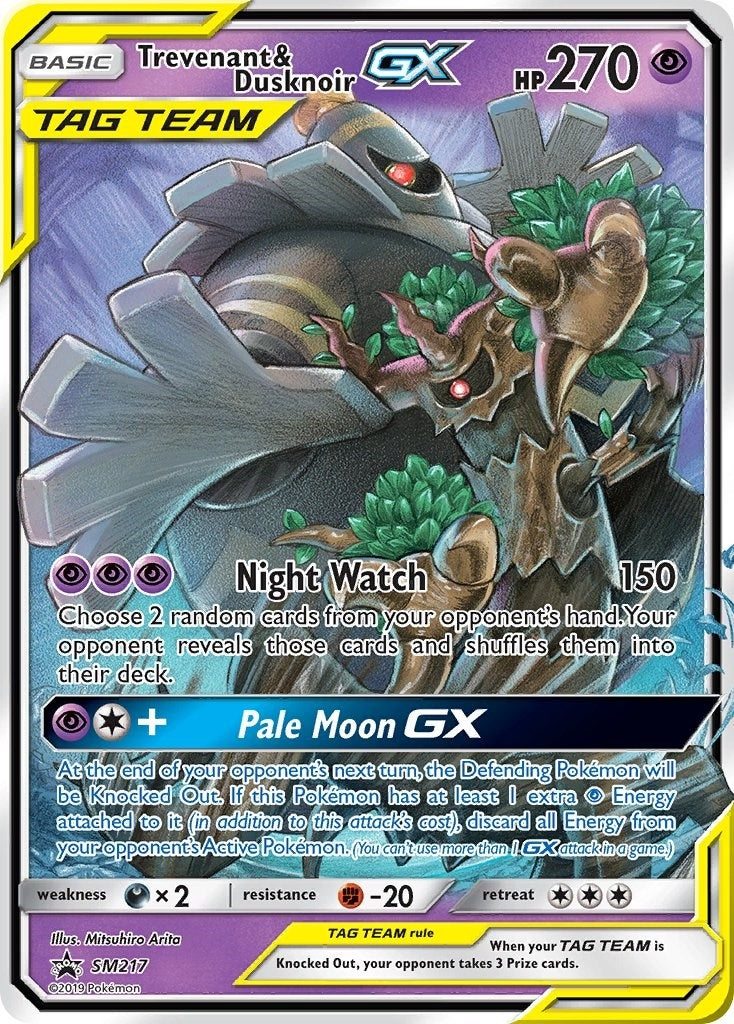 Image for Trevenant & Dusknoir GX - SM217 (SM217) (SM Promos) (SMP) - Pokemon