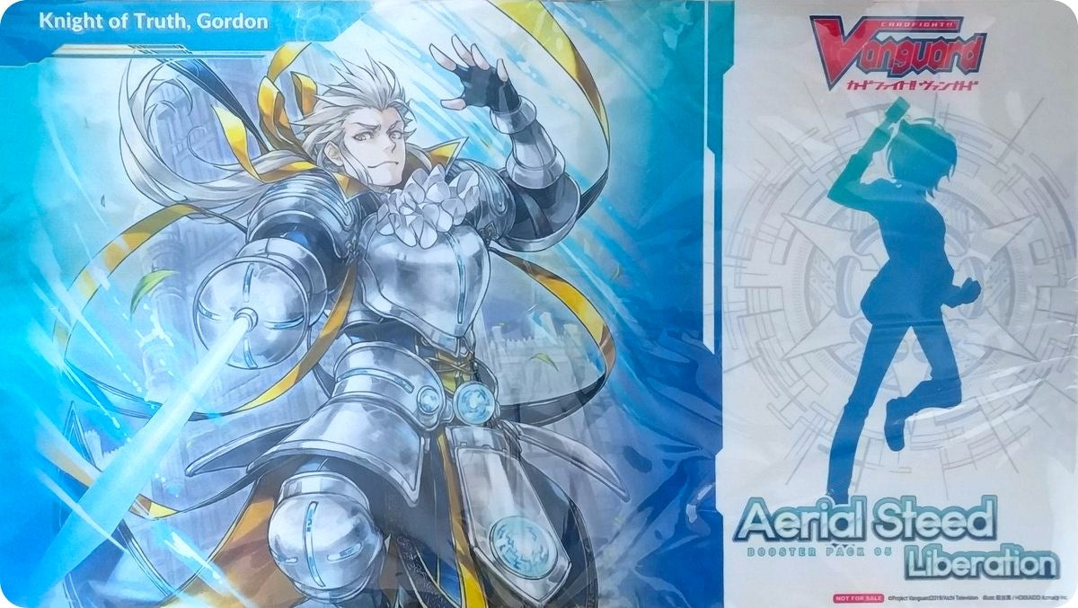 Image for Cardfight!! Vanguard Preorder Playmat: Aerial Steed Liberation - Knight of Truth, Gordon - Playmats