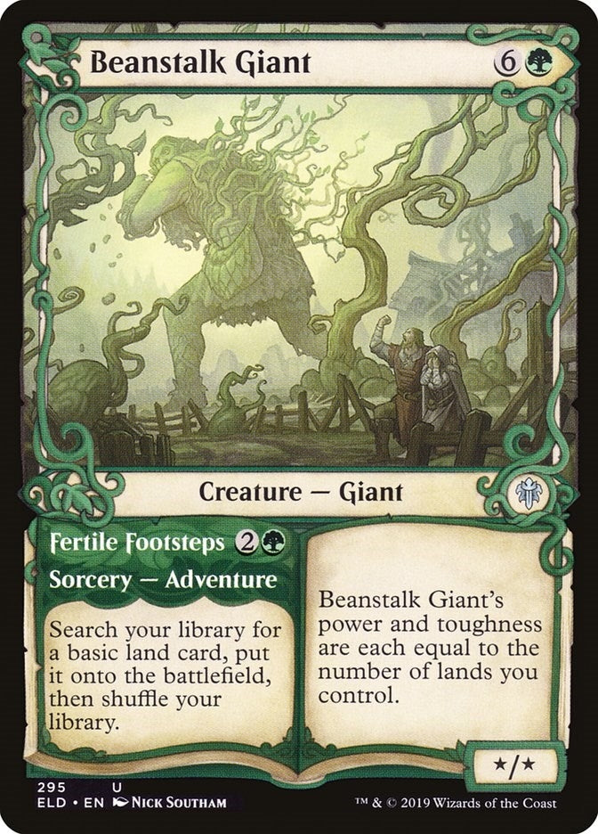 Beanstalk Giant (Showcase) (295) (Throne of Eldraine)