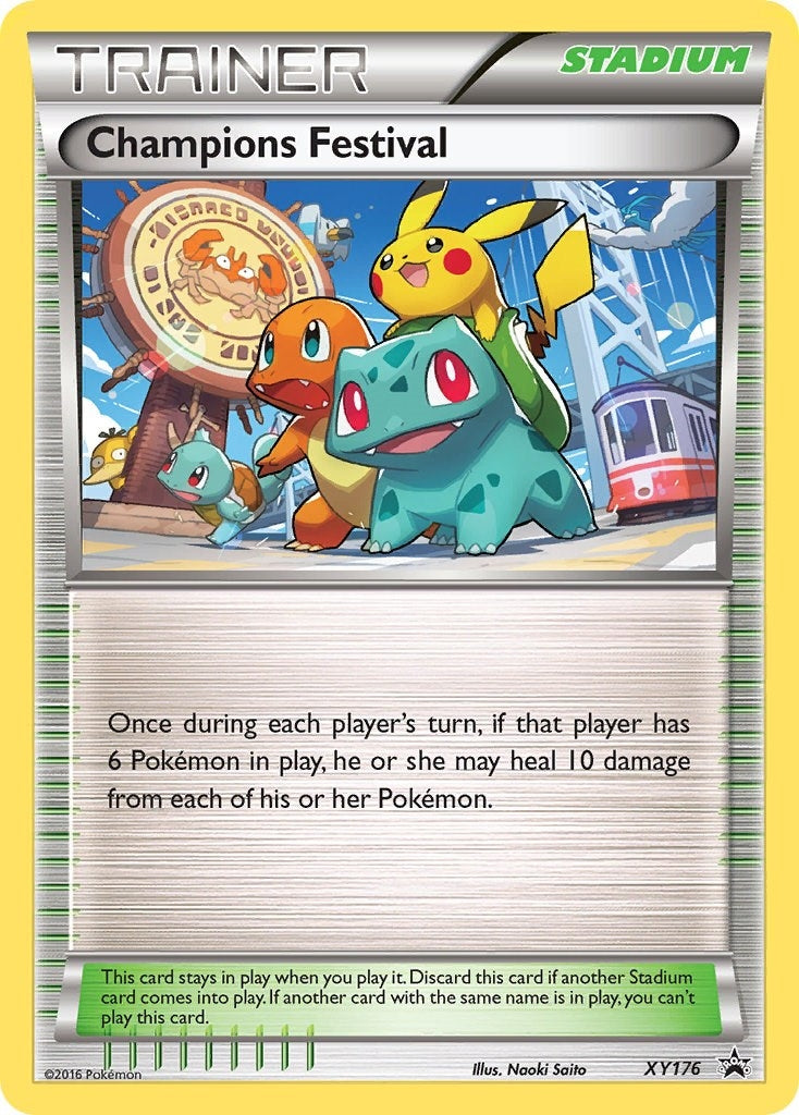 Image for Champions Festival (2016) (XY176) (XY Promos) (PR) - Pokemon