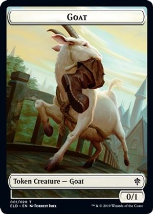 Goat Token (ELD-001) [Throne of Eldraine] - PokeBox USA