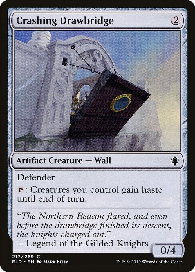 Crashing Drawbridge (217) (Throne of Eldraine)