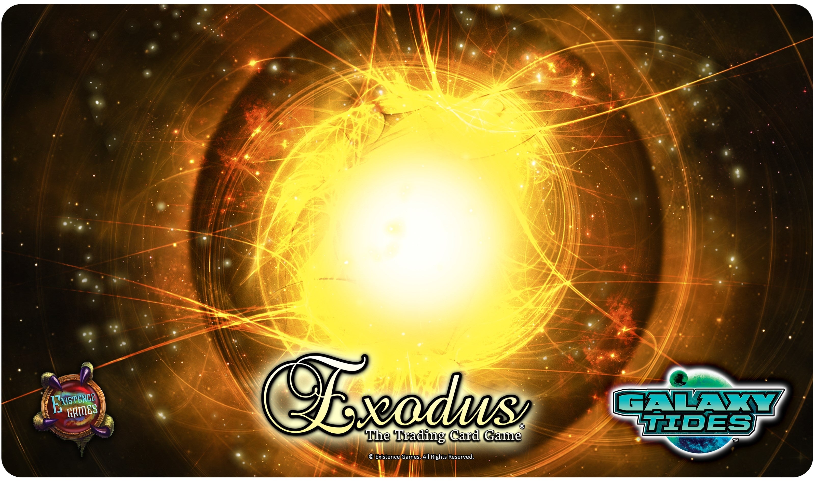 Image for Gold Energy Playmat for Exodus TCG - Playmats