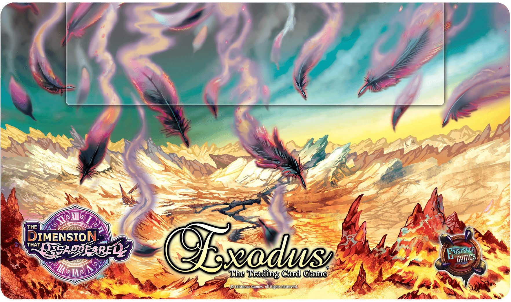 Image for Sign of the Crow Playmat for Exodus TCG (Stitched Edge) - Playmats