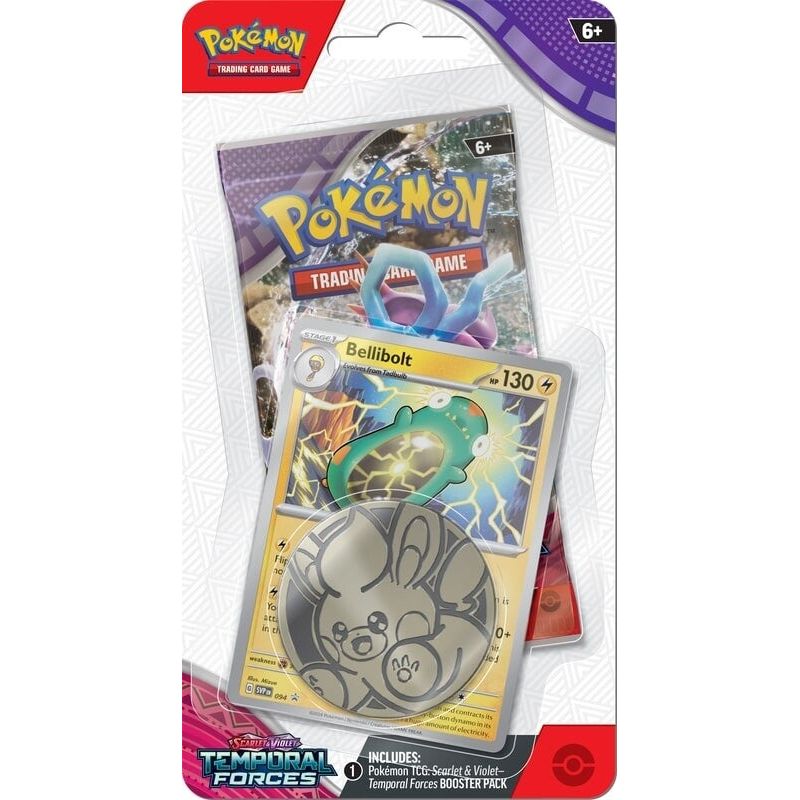 POKÉMON TCG Scarlet & Violet - Temporal Forces Checklane Blister - PokeBox USA