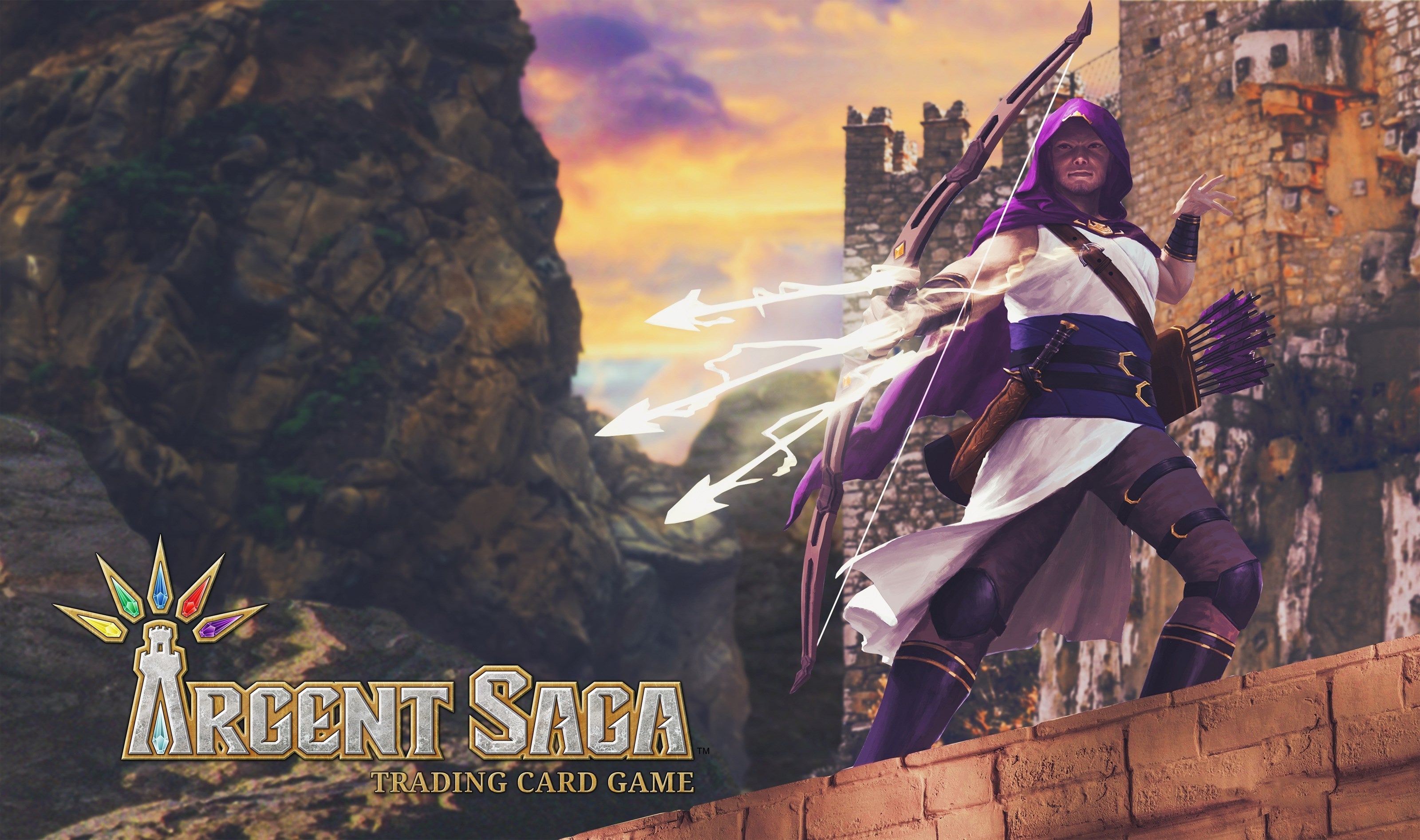 Image for Argent Saga TCG Rubber Playmat - Corum Archer - Playmats