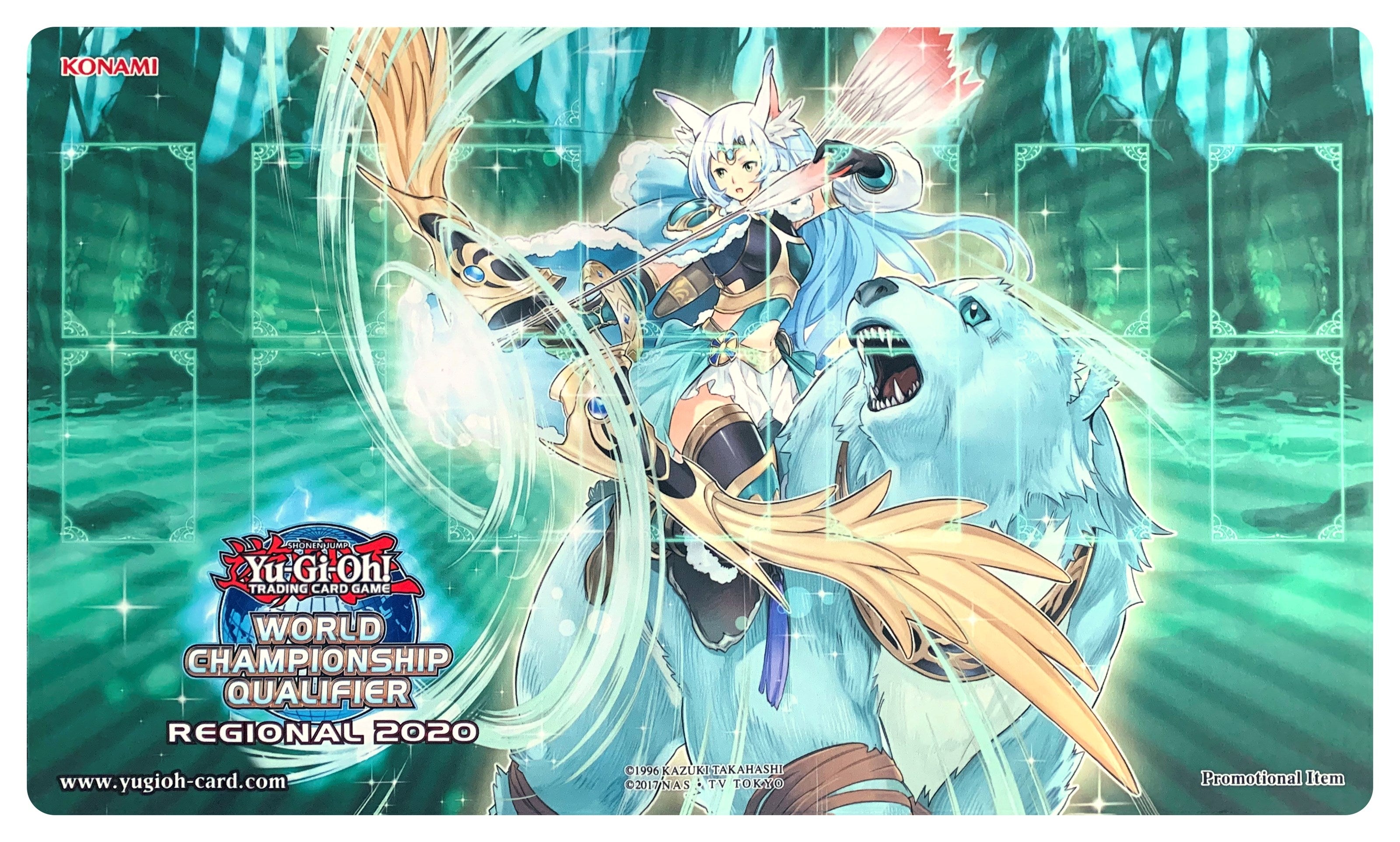 Image for Yu-Gi-Oh! 2020 World Championship Qualifier Playmat: Apollousa, Bow of the Goddess - Playmats