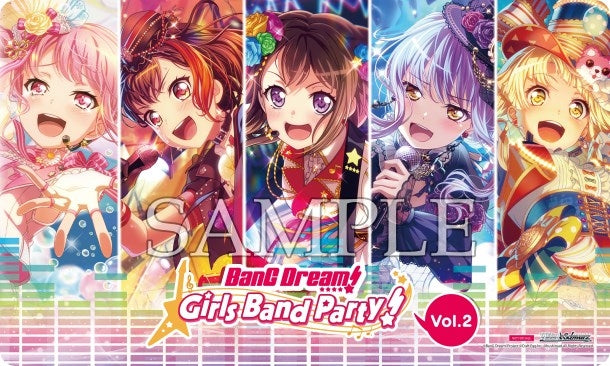 Image for Weiss Schwarz Preorder Playmat - BanG Dream! Girls Band Party! Vol.2 - Playmats
