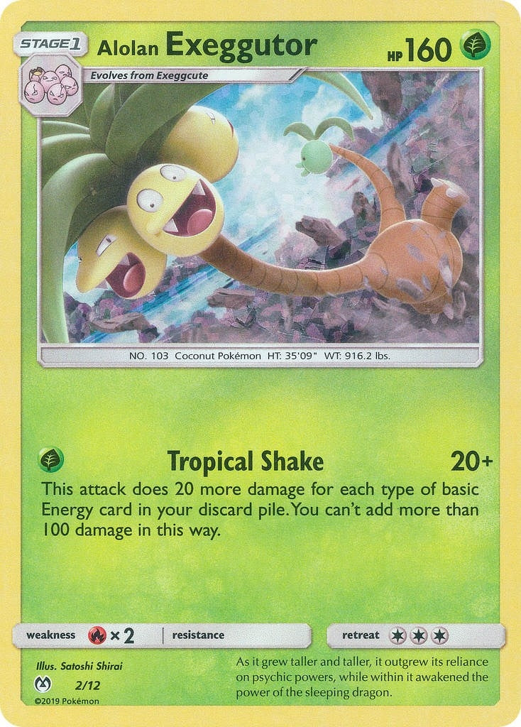 Image for Alolan Exeggutor (002/012) (McDonald's Promos 2019) (M19) - Pokemon