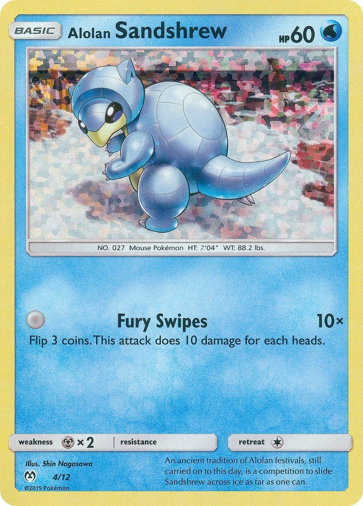 Image for Alolan Sandshrew (004/012) (McDonald's Promos 2019) (M19) - Pokemon