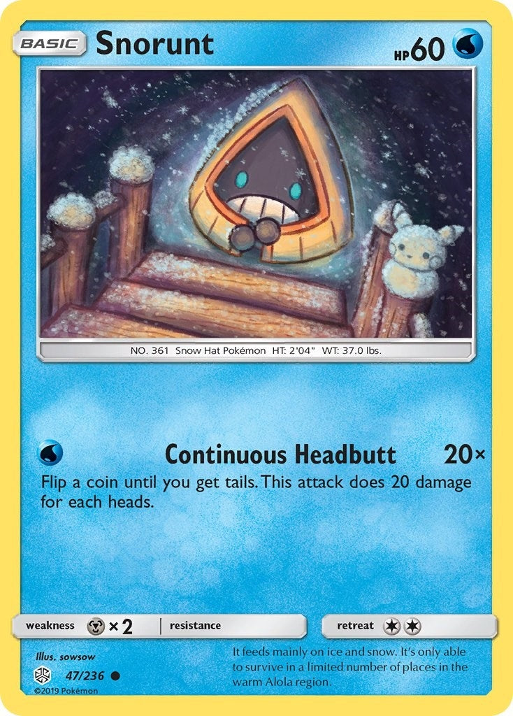 Image for Snorunt (47/236) (SM - Cosmic Eclipse) - Pokemon