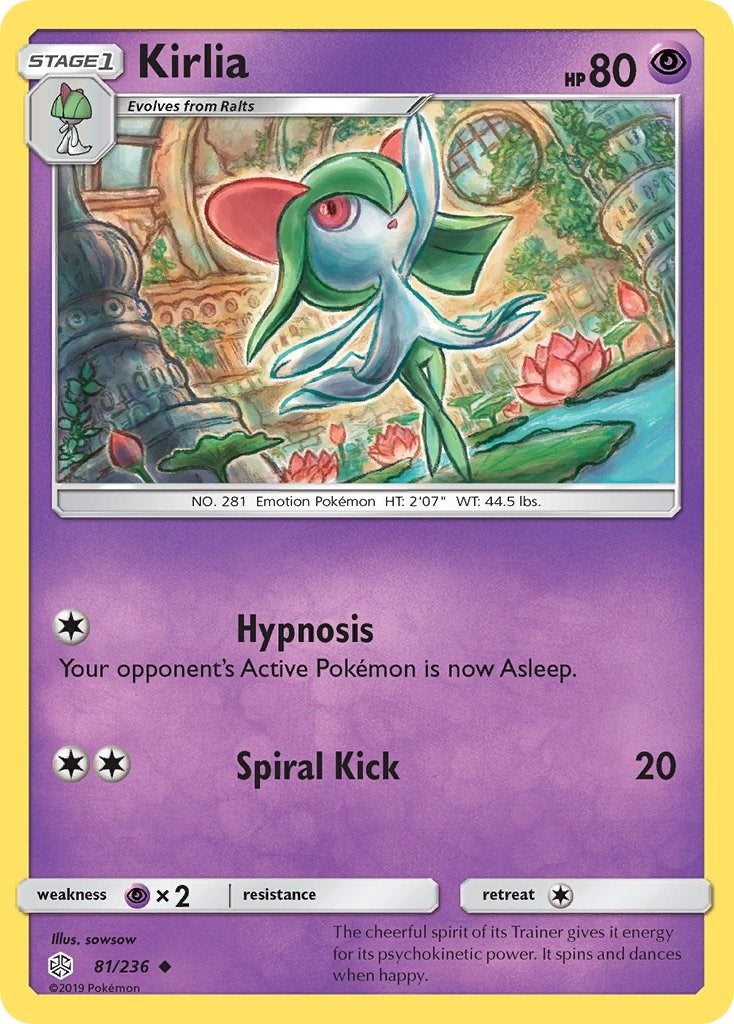 Image for Kirlia (81/236) (SM - Cosmic Eclipse) - Pokemon