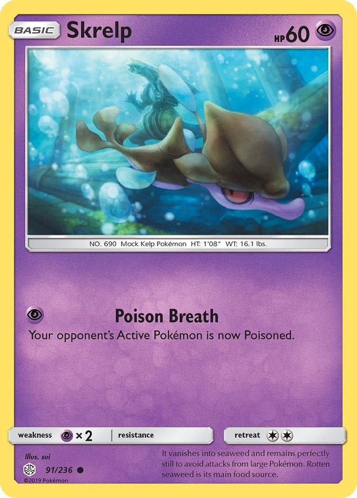Image for Skrelp (91/236) (SM - Cosmic Eclipse) - Pokemon