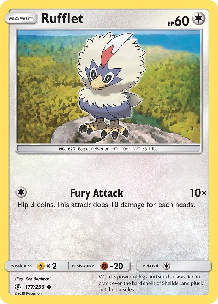 Image for Rufflet (177/236) (SM - Cosmic Eclipse) - Pokemon