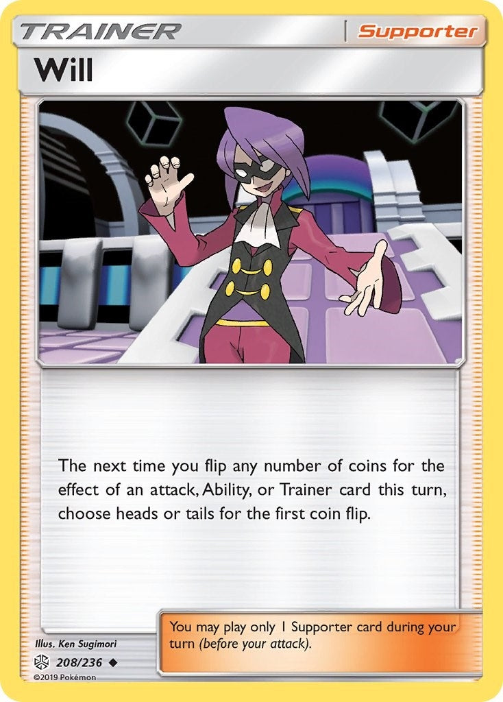 Image for Will (208/236) (SM - Cosmic Eclipse) - Pokemon