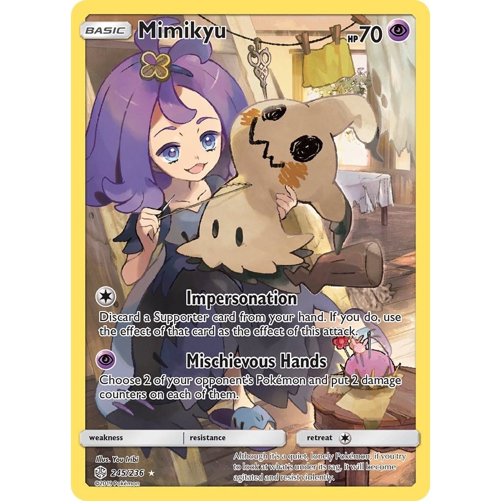 Mimikyu (Secret) (245/236) (SM - Cosmic Eclipse) - PokeBox USA