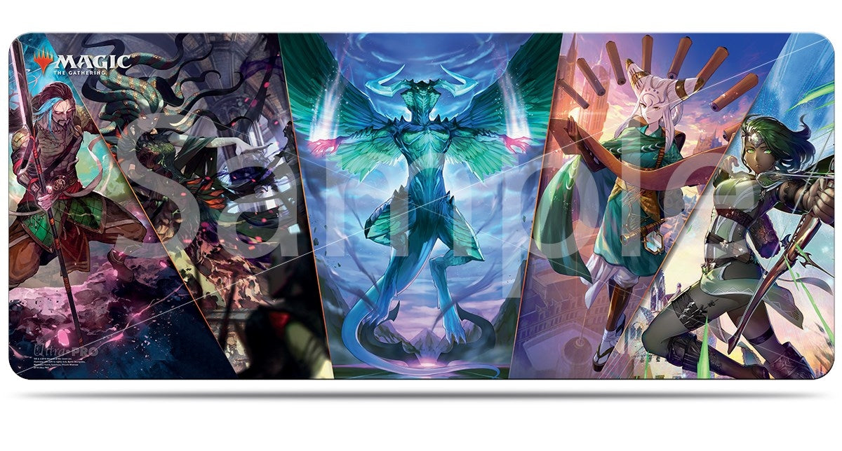 Image for War of the Spark Alternate Art Planeswalker Version 2 Table Playmat for Magic (6ft) - Playmats