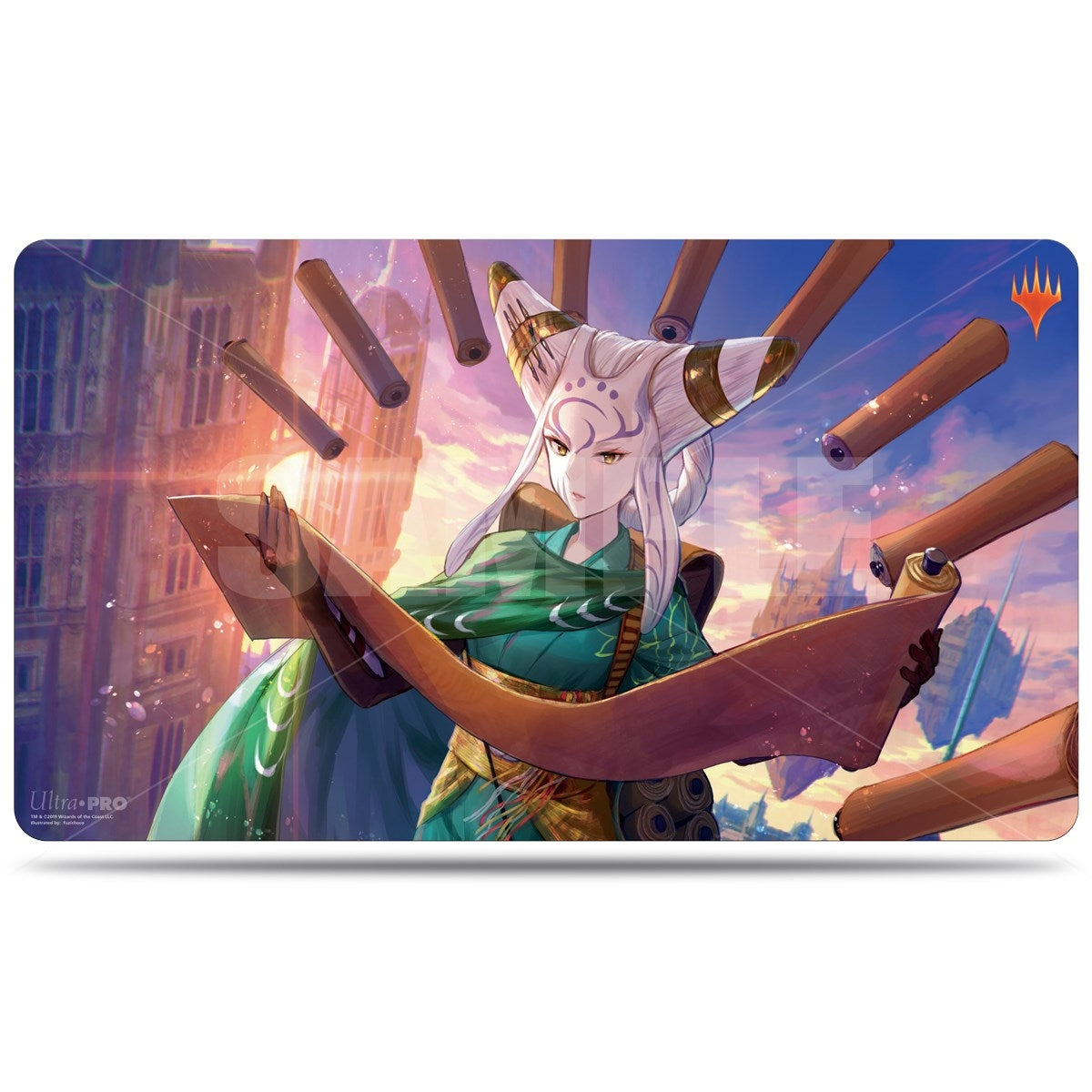 Image for War of the Spark Alternate Art Standard Size Playmat for Magic - Tamiyo - Playmats
