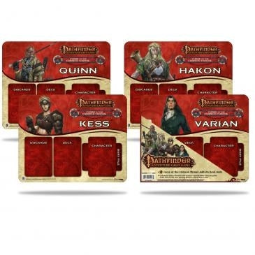 Image for Pathfinder Adventure Card Game: Curse of the Crimson Throne Expansion Mini Mat (4-Pack) - Playmats
