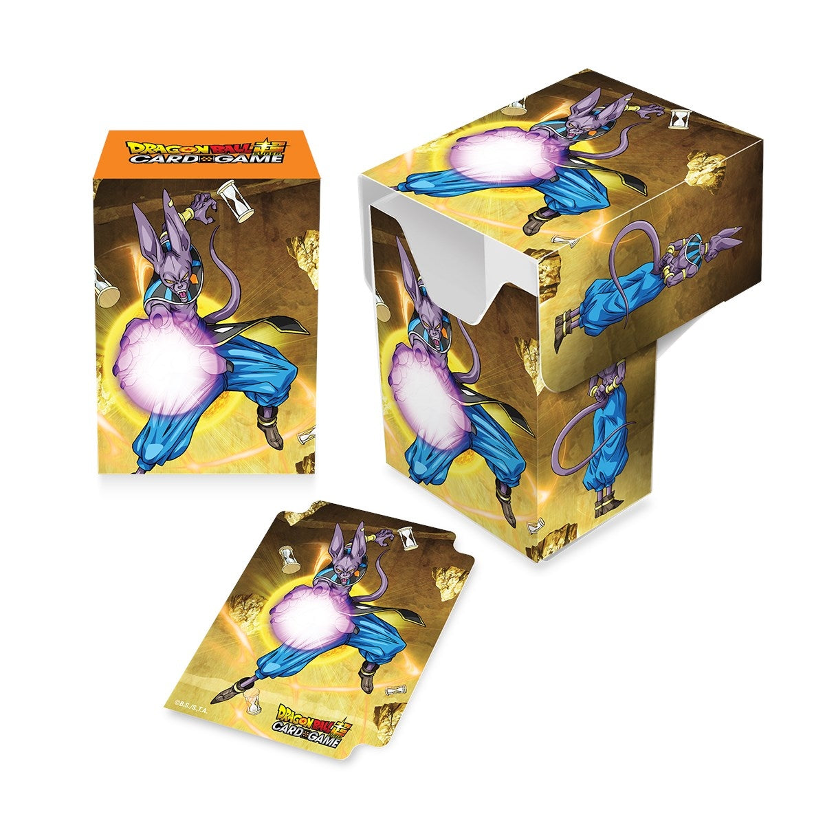 Image for Dragon Ball Super CCG Full-View Deck Box - Beerus - Deck Boxes