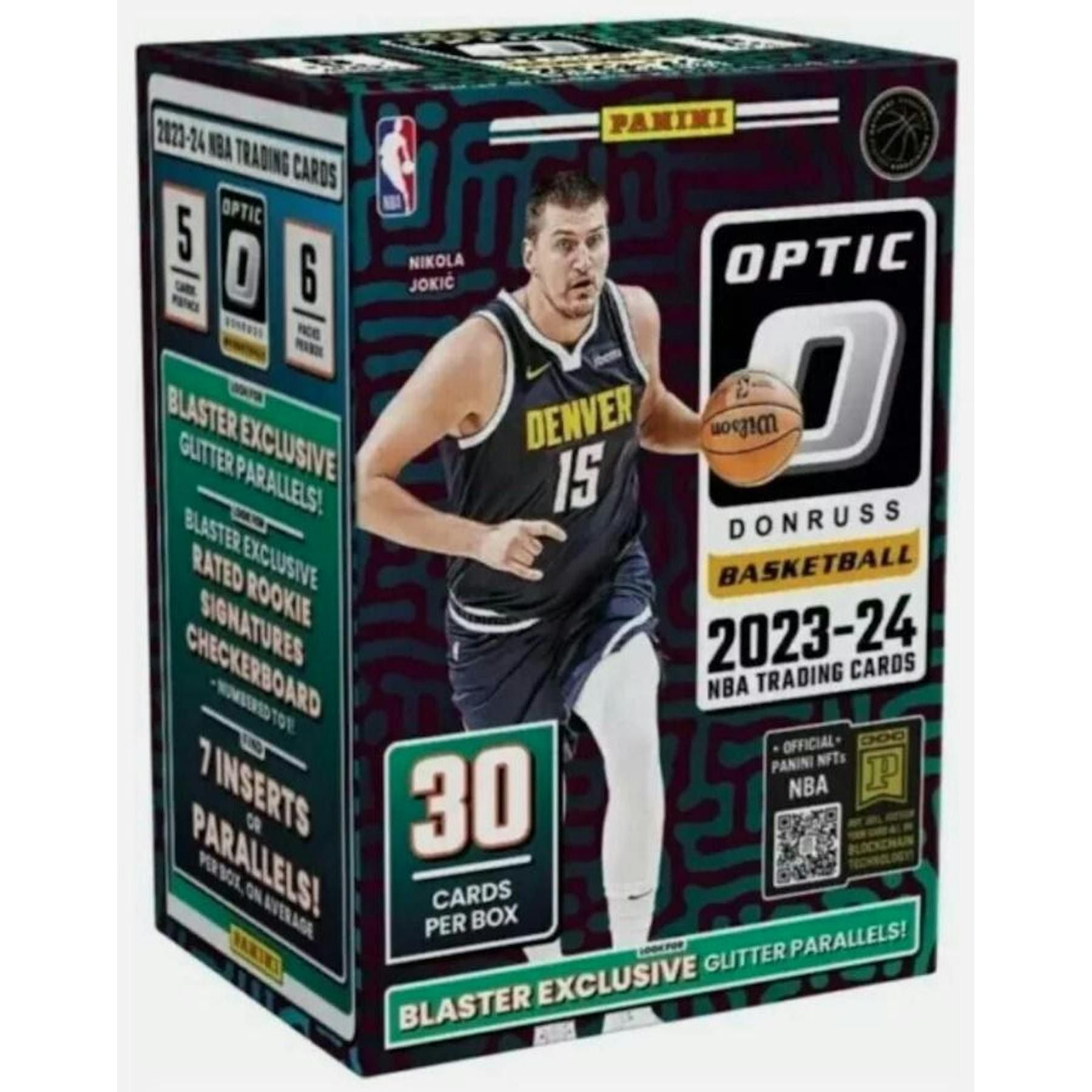 2023/24 Panini Donruss Optic Basketball 6-Pack Blaster Box (Glitter) - PokeBox USA