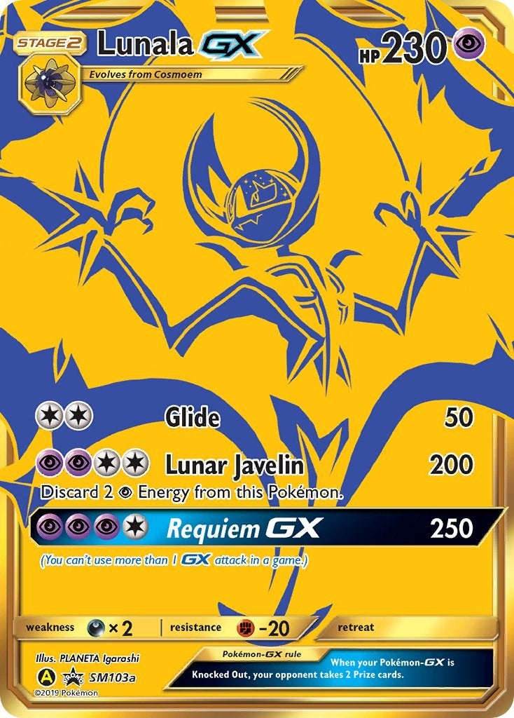 Image for Lunala GX - SM103a (SM103a) (SM Promos) (SMP) - Pokemon