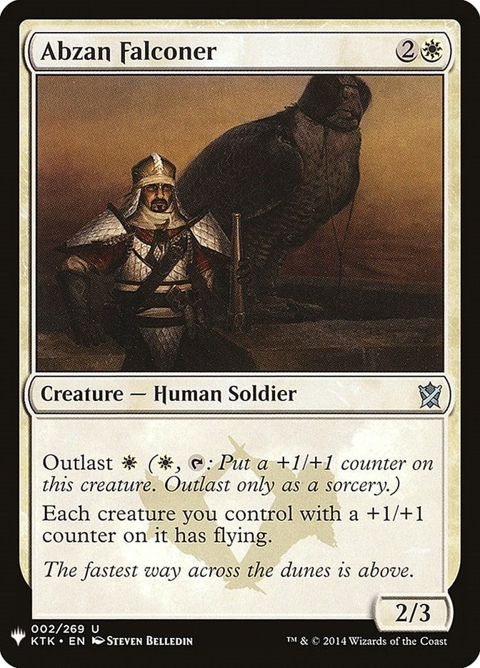 Abzan Falconer (2) (The List Reprints)