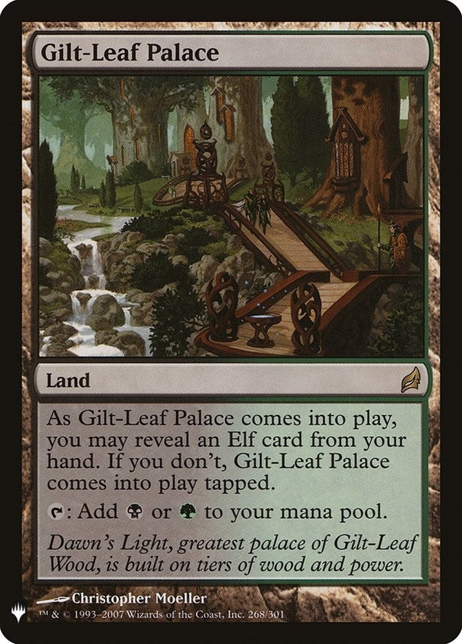 Gilt-Leaf Palace (268) (The List Reprints)