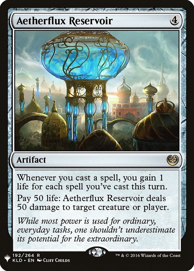 Aetherflux Reservoir (192) (The List Reprints)