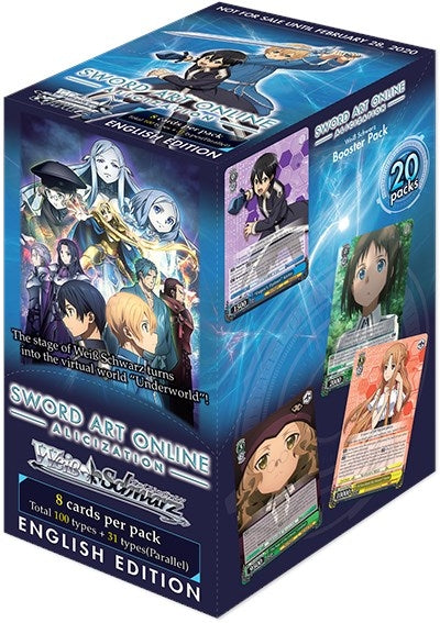 Image for Sword Art Online -Alicization- Booster Box - Weiss Schwarz