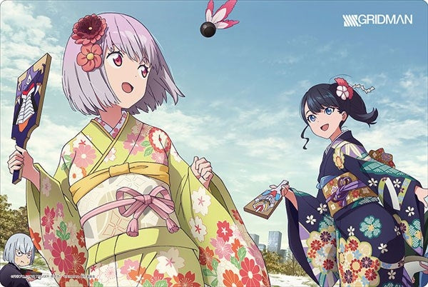 Image for Bushiroad Rubber Mat Collection Vol.436: SSSS.GRIDMAN - Rikka & Akane - Playmats