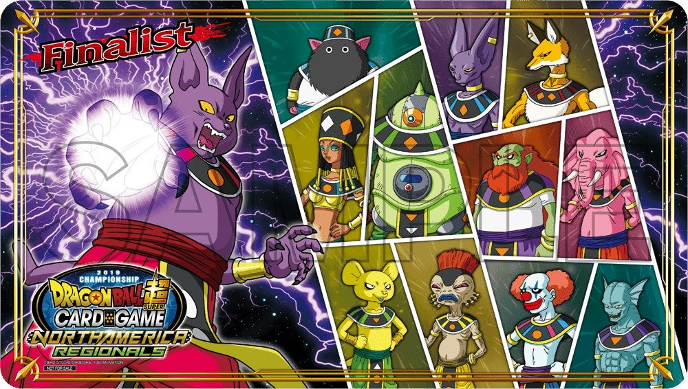 Image for Dragon Ball Super: National Championship September 2019 - Finalist Playmat - Playmats