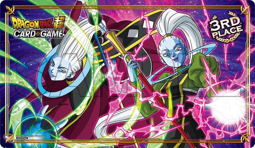 Image for Dragon Ball Super: OTAKON 2019 Team Tournament - 3rd Place Playmat featuring Whis & Vados - Playmats