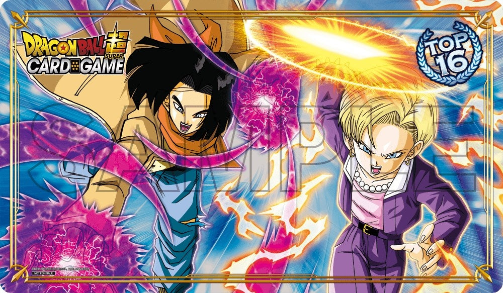 Image for Dragon Ball Super: OTAKON 2019 Team Tournament - Top 16 Playmat featuring Android 17 & Android 18 - Playmats