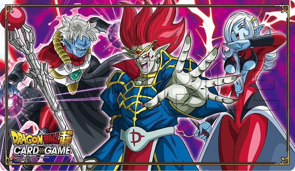 Image for Dragon Ball Super: Origins 2019 Team Tournament - Top 16 Playmat featuring Mira, Demigra, & Towa - Playmats